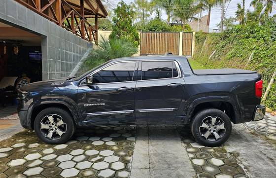 RAM RAMPAGE 2.0 HURRICANE 4 TURBO GASOLINA LARAMIE 4X4 AUTOMÁTICO